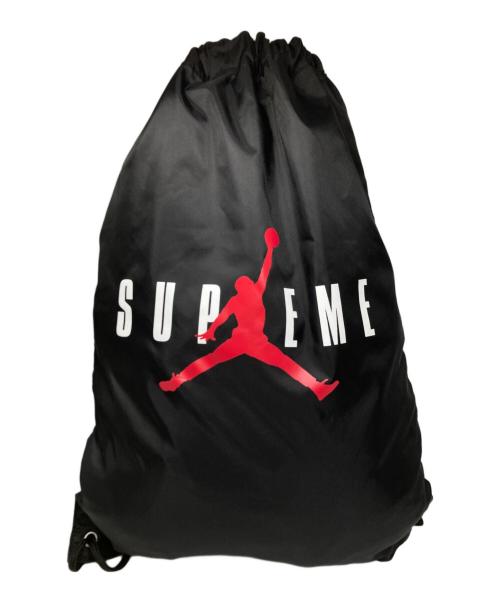 SUPREME（シュプリーム）SUPREME (シュプリーム) JORDAN (ジョーダン) Drawstring Bag ブラック サイズ:実寸サイズをご参照下さい。の古着・服飾アイテム