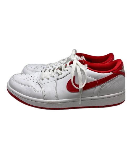 NIKE（ナイキ）NIKE (ナイキ) AIR JORDAN 1 RETRO LOW OG ホワイト×レッド サイズ:29㎝の古着・服飾アイテム