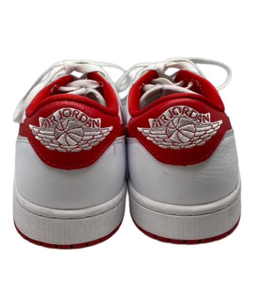 NIKE（ナイキ）NIKE (ナイキ) AIR JORDAN 1 RETRO LOW OG ホワイト×レッド サイズ:29㎝の古着・服飾アイテム