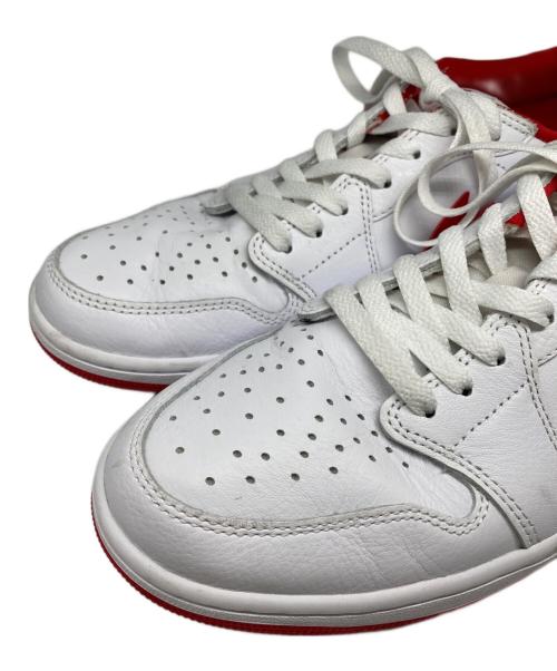 NIKE（ナイキ）NIKE (ナイキ) AIR JORDAN 1 RETRO LOW OG ホワイト×レッド サイズ:29㎝の古着・服飾アイテム
