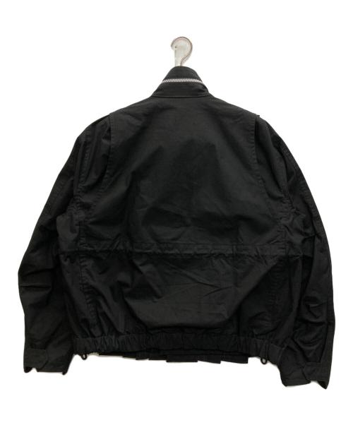 sacai（サカイ）sacai (サカイ) レイヤードディテールジャケット ブラック サイズ:SIZE 3の古着・服飾アイテム