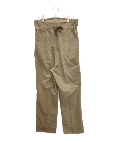 NEAT（ニート）NEAT (ニート) ハイウエスト2タックパンツ オリーブ サイズ:SIZE XSの古着・服飾アイテム