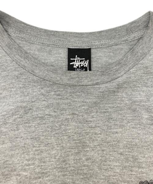 stussy（ステューシー）stussy (ステューシー) SS LINK カットソー グレー サイズ:SIZE Lの古着・服飾アイテム