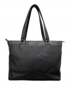 FUJI TAKAフジ タカ）の古着「レザートートバッグ」｜ブラック