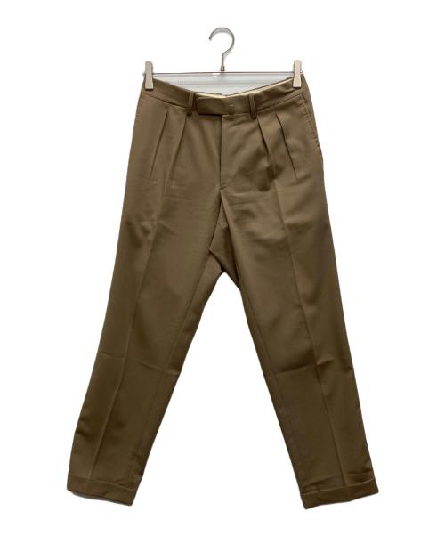 BEAMS F（ビームスエフ）BEAMS F (ビームスエフ) BERNARD ZINS (ベルナール ザンス) スラックス ベージュ サイズ:38の古着・服飾アイテム