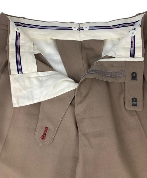 BEAMS F（ビームスエフ）BEAMS F (ビームスエフ) BERNARD ZINS (ベルナール ザンス) スラックス ベージュ サイズ:38の古着・服飾アイテム