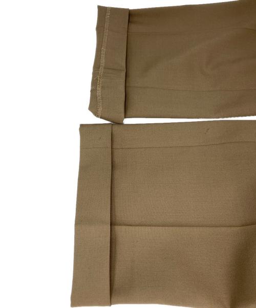 BEAMS F（ビームスエフ）BEAMS F (ビームスエフ) BERNARD ZINS (ベルナール ザンス) スラックス ベージュ サイズ:38の古着・服飾アイテム