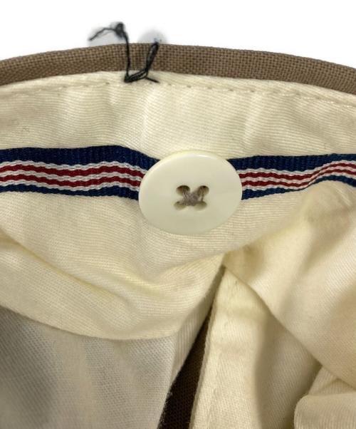 BEAMS F（ビームスエフ）BEAMS F (ビームスエフ) BERNARD ZINS (ベルナール ザンス) スラックス ベージュ サイズ:38の古着・服飾アイテム