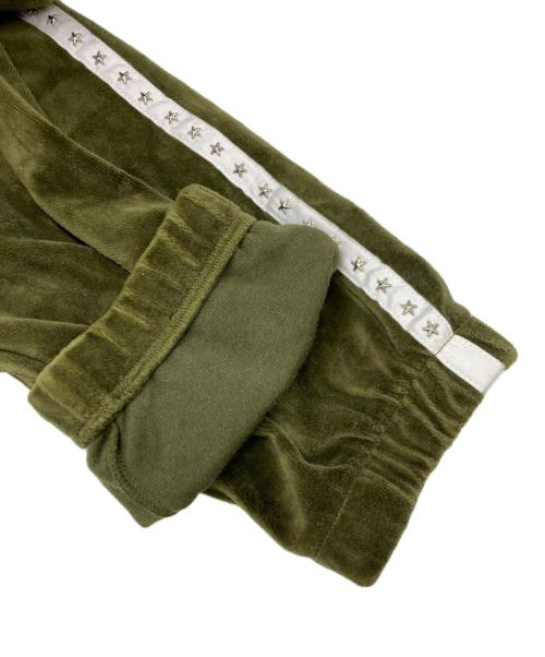 SUPREME（シュプリーム）Supreme (シュプリーム) Studded Velour Track Jacket グリーン サイズ:	SIZE XXLの古着・服飾アイテム