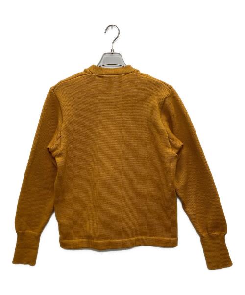 skookum（スクーカム）skookum (スクーカム) シューティングカーディガン イエロー サイズ:Lの古着・服飾アイテム