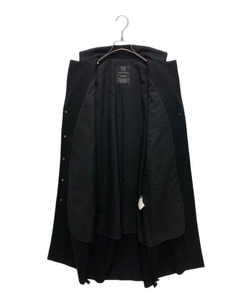 Y's（ワイズ）Y's (ワイズ) ウールチェスターコート ブラック サイズ:SIZE 3の古着・服飾アイテム