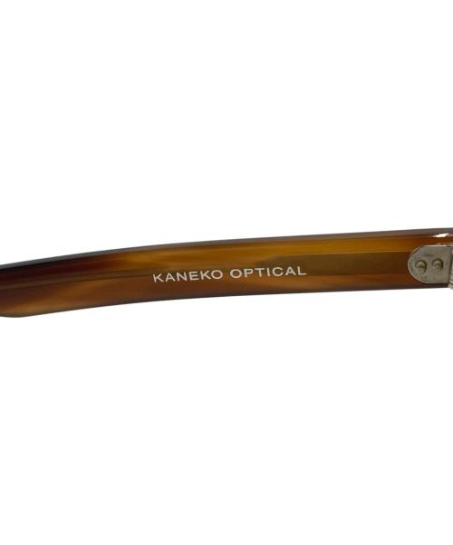 nonnative（ノンネイティブ）nonnative (ノンネイティブ) 金子眼鏡 (カネコガンキョウ) サングラス ブラウンの古着・服飾アイテム