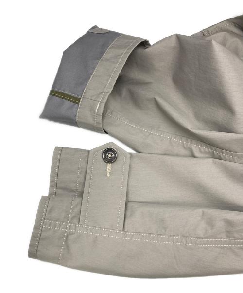 POLO RALPH LAUREN（ポロ・ラルフローレン）POLO RALPH LAUREN (ポロ・ラルフローレン) コットンナイロンフーデッドフィールドコート グレー サイズ:Sの古着・服飾アイテム