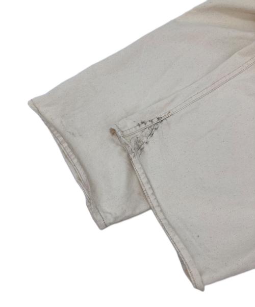 BEAMS BOY（ビームスボーイ）BEAMS BOY (ビームスボーイ) ワークノースリーブオールインワンオールインワン アイボリー サイズ:FREEの古着・服飾アイテム