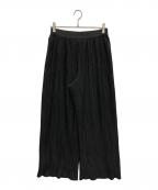 ADOREアドーア）の古着「パンツ / プリーツパンツ」｜ブラック