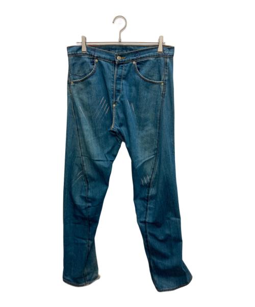 LEVI'S RED（リーバイス レッド）LEVI'S RED (リーバイス レッド) 00’s 立体裁断デニムパンツ インディゴ サイズ:SIZE 81cm (W32)の古着・服飾アイテム