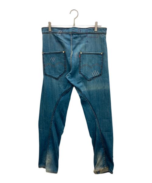 LEVI'S RED（リーバイス レッド）LEVI'S RED (リーバイス レッド) 00’s 立体裁断デニムパンツ インディゴ サイズ:SIZE 81cm (W32)の古着・服飾アイテム