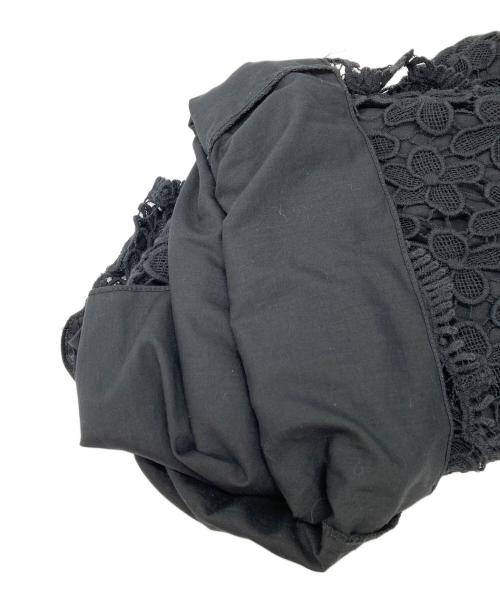 sea NEW YORK（シー ニューヨーク）Sea NEW YORK (シー ニューヨーク) クロシェワンピース ブラック サイズ:2の古着・服飾アイテム