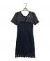 Sea NEW YORK（シー ニューヨーク）の古着「クロシェワンピース」｜ブラック