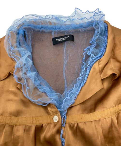 UNDERCOVER（アンダーカバー）UNDERCOVER (アンダーカバー) レイヤードシャツ ブラウン サイズ:１の古着・服飾アイテム