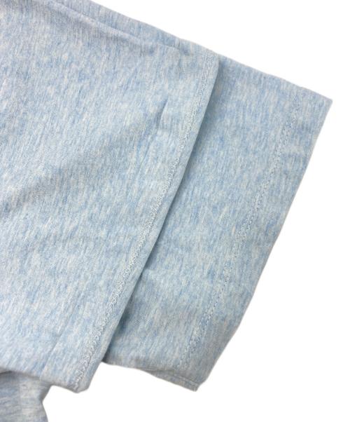 maison kitsune（メゾンキツネ）maison kitsune (メゾンキツネ) ロゴTシャツ スカイブルー サイズ:SIZE Lの古着・服飾アイテム