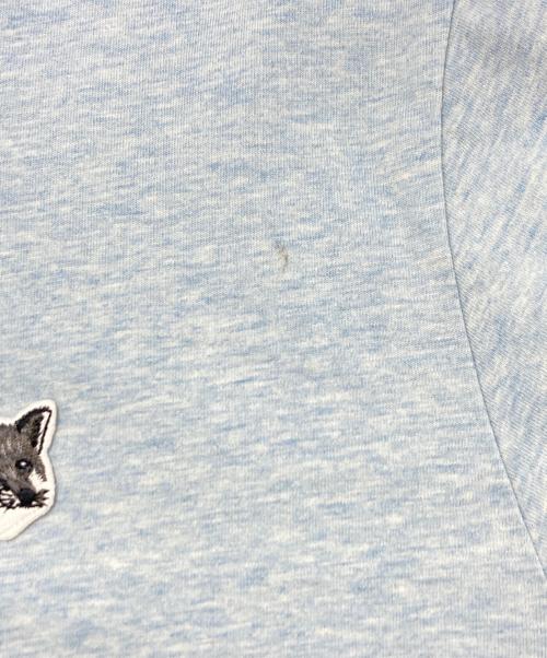 maison kitsune（メゾンキツネ）maison kitsune (メゾンキツネ) ロゴTシャツ スカイブルー サイズ:SIZE Lの古着・服飾アイテム