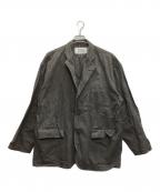 Hombre Ninoオンブレニーニョ）の古着「C/L CANVAS 3B JACKET」｜グレー