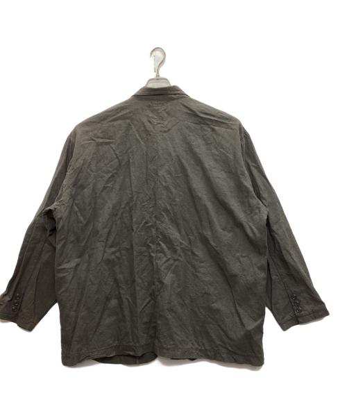 Hombre Nino（オンブレニーニョ）Hombre Nino (オンブレニーニョ) C/L CANVAS 3B JACKET グレー サイズ:Freeの古着・服飾アイテム