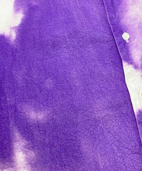 ottolinger（オットリンガー）OTTOLINGER (オットリンガー) タイダイプリントシャツ パープル×ホワイト サイズ:SIZE Mの古着・服飾アイテム