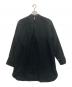 J.W.ANDERSON (ジェイダブリューアンダーソン) フロントボタンデザインプルオーバーシャツ ブラック サイズ:36：10000円