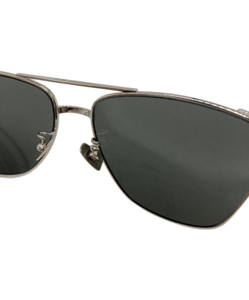 Saint Laurent Paris（サンローランパリ）Saint Laurent Paris (サンローランパリ) ツーブリッジサングラス ブラック×シルバー サイズ:SIZE 59□15-145の古着・服飾アイテム