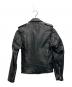 Schott (ショット) ダブルライダースジャケット ブラック サイズ:SIZE 32：24000円
