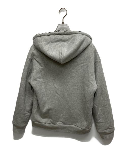 Denim Tears（デニムティアーズ）Denim Tears (デニムティアーズ) 裏地ボアジップパーカー グレー サイズ:SIZE Sの古着・服飾アイテム