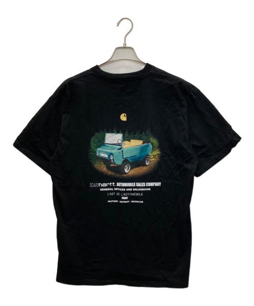 Carhartt WIP（カーハート ワークインプログレス）CARHARTT WIP (カーハート ワークインプログレス) L’Art de l’Automobile (ラート ド ロートモービル) CarharttFerves Tee ブラック サイズ:SIZE XLの古着・服飾アイテム