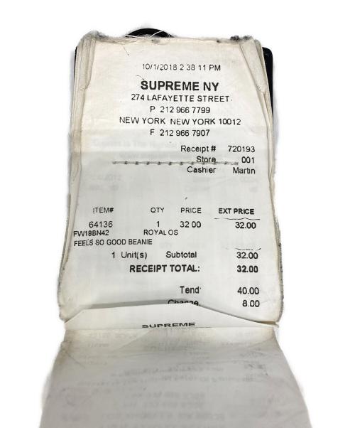 SUPREME（シュプリーム）SUPREME (シュプリーム) MM6 Maison Margiela (エムエムシックス メゾンマルジェラ) Receipt Wallet ブラック×ホワイトの古着・服飾アイテム