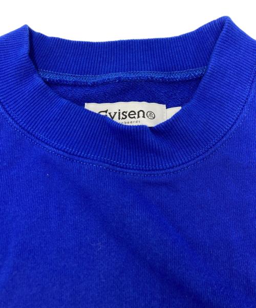 EVISEN（エビセン）EVISEN (エビセン) 高田音楽制作事務所 (タカダオンガクセイサクジムショ) 刺繍スウェット ブルー サイズ:SIZE Lの古着・服飾アイテム