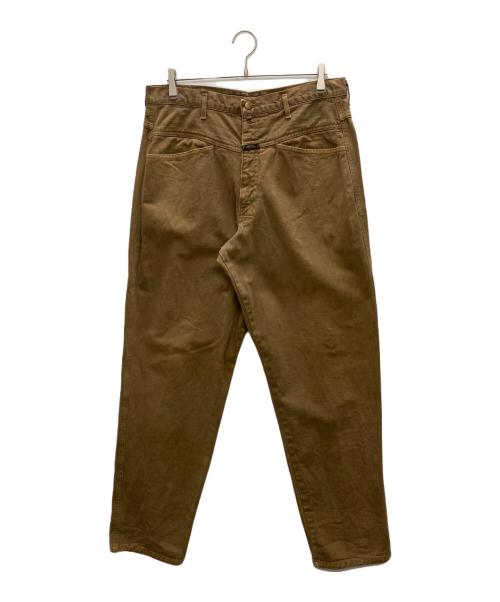MARITHE+FRANCOIS GIRBAUD（マリテフランソワジルボー）MARITHE+FRANCOIS GIRBAUD (マリテフランソワジルボー) デニムパンツ ブラウン サイズ:SIZE 34の古着・服飾アイテム