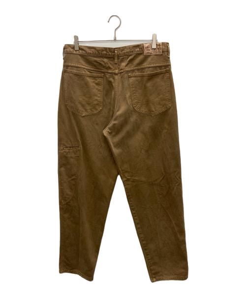 MARITHE+FRANCOIS GIRBAUD（マリテフランソワジルボー）MARITHE+FRANCOIS GIRBAUD (マリテフランソワジルボー) デニムパンツ ブラウン サイズ:SIZE 34の古着・服飾アイテム