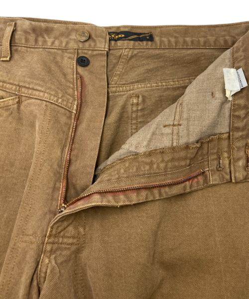 MARITHE+FRANCOIS GIRBAUD（マリテフランソワジルボー）MARITHE+FRANCOIS GIRBAUD (マリテフランソワジルボー) デニムパンツ ブラウン サイズ:SIZE 34の古着・服飾アイテム