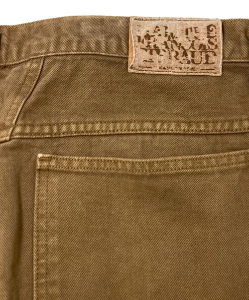 MARITHE+FRANCOIS GIRBAUD（マリテフランソワジルボー）MARITHE+FRANCOIS GIRBAUD (マリテフランソワジルボー) デニムパンツ ブラウン サイズ:SIZE 34の古着・服飾アイテム