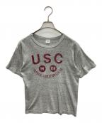 Championチャンピオン）の古着「80's プリントTシャツ」｜グレー