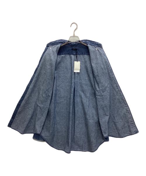 leno（リノ）leno (リノ) BUTTON DOWN SHIRT DENIM インディゴ サイズ:SIZE 2の古着・服飾アイテム
