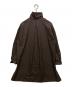 CABAN (キャバン) ウールツイル ハイネックロングシャツ ブラウン サイズ:SIZE S：8000円