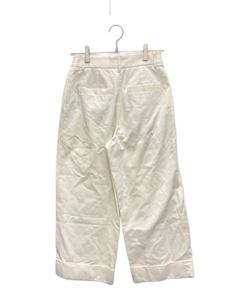 CABAN（キャバン）CABaN (キャバン) コットンレーヨンチノ クロップドパンツ アイボリー サイズ:SIZE XSの古着・服飾アイテム