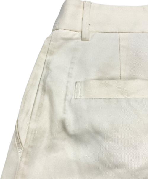 CABAN（キャバン）CABaN (キャバン) コットンレーヨンチノ クロップドパンツ アイボリー サイズ:SIZE XSの古着・服飾アイテム