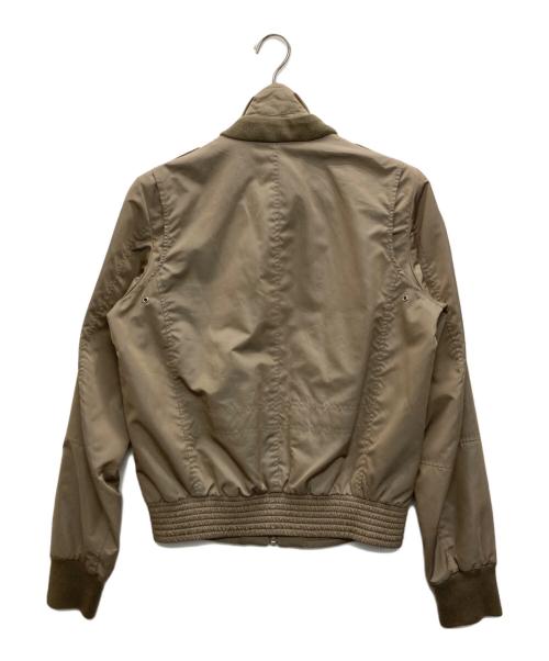 NEIL BARRETT（ニールバレット）NEIL BARRETT (ニールバレット) デザインジップ ブルゾン ベージュ サイズ:SIZE XSの古着・服飾アイテム