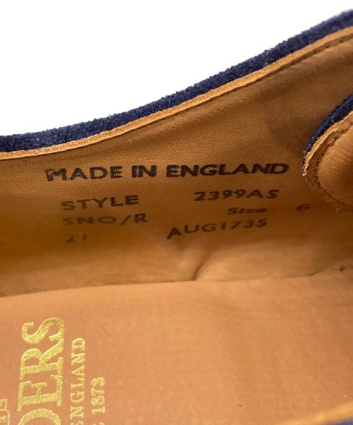 SANDERS（サンダース）SANDERS (サンダース) MONKEY SHOE ネイビー サイズ:SIZE 6の古着・服飾アイテム