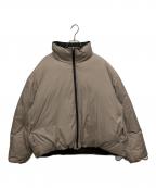 AMOMENTアモーメント）の古着「Reversible Down Puffer Jacket」｜ベージュ