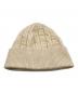 Acne studios (アクネ ストゥディオス) Cable Knit Beanie ベージュ サイズ:SIZE Free：7000円