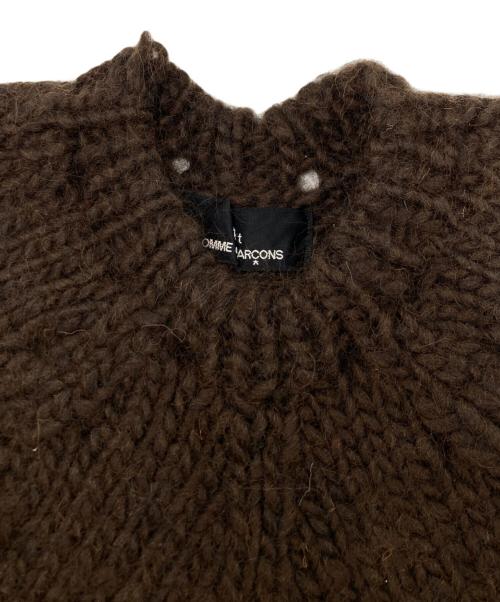 tricot COMME des GARCONS（トリココムデギャルソン）tricot COMME des GARCONS (トリココムデギャルソン) ウールニットベスト ブラウン サイズ:SIZE FREEの古着・服飾アイテム